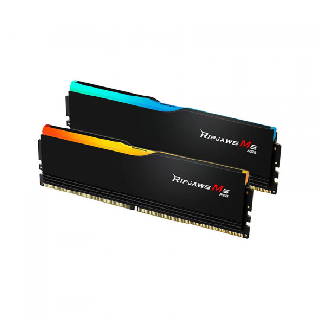 Ram Desktop Gskill RIPJAWS M5 RGB BLACK (F5-6000J3648D16GX2-RM5RK) 32GB (2x16GB) DDR5 6000MHz